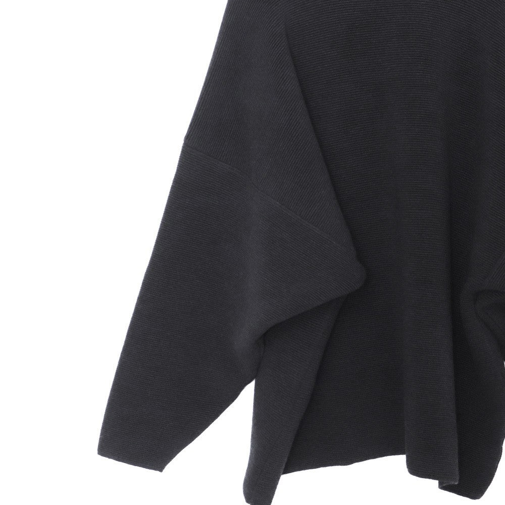 FEAR OF GOD Black Dropped Shoulder Crewneck Sweater Size L