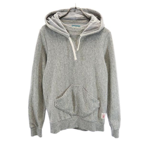 NEXUSVII Made in Japan Wool Blend Hoodie Gray Size 44