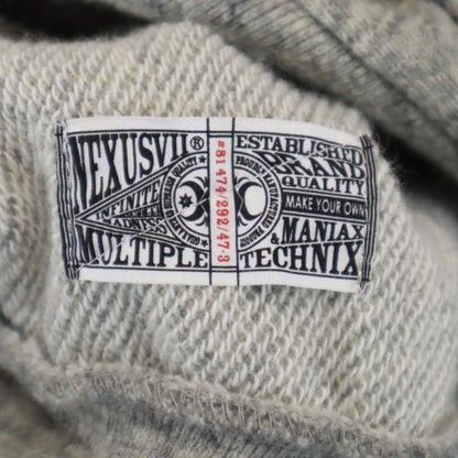 NEXUSVII Made in Japan Wool Blend Hoodie Gray Size 44