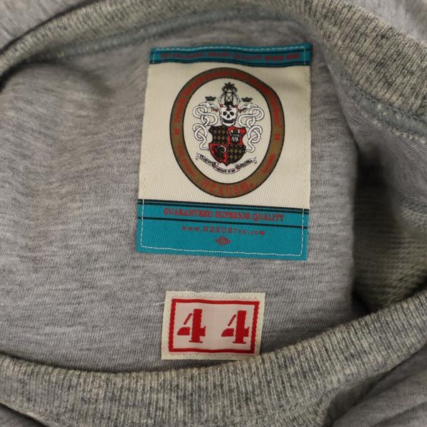 NEXUSVII Made in Japan Wool Blend Hoodie Gray Size 44