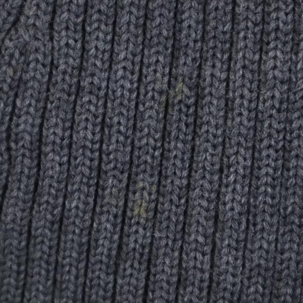 CELINE Wool Knit Cardigan Gray Size 40