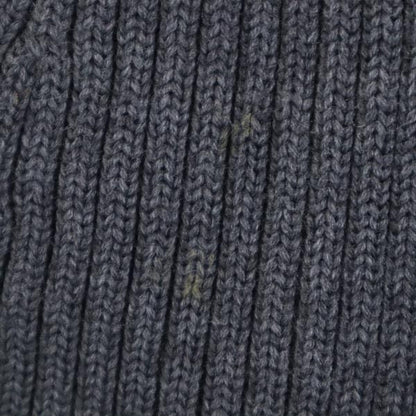CELINE Wool Knit Cardigan Gray Size 40