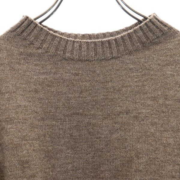 ANDERSEN-ANDERSEN Wool Thumbhole Sweater Brown Size XS