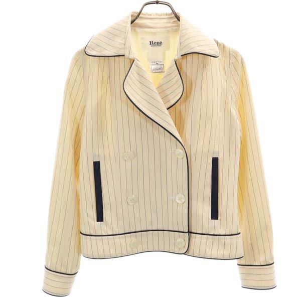 Rene Striped Tailored Blazer Multi Size 36