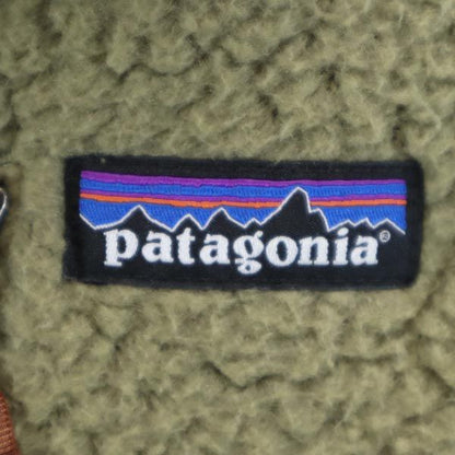 Patagonia Boa Fleece Mesh Lined Jacket Green Size XS