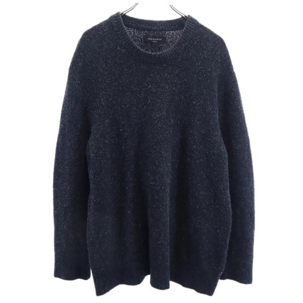 ALLSAINTS Wool Blend Long Sleeve Sweater Gray Size S