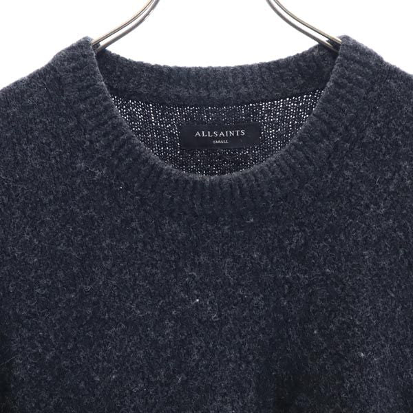 ALLSAINTS Wool Blend Long Sleeve Sweater Gray Size S