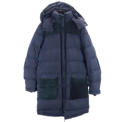 Ron Herman Hooded Down Jacket Navy Size S