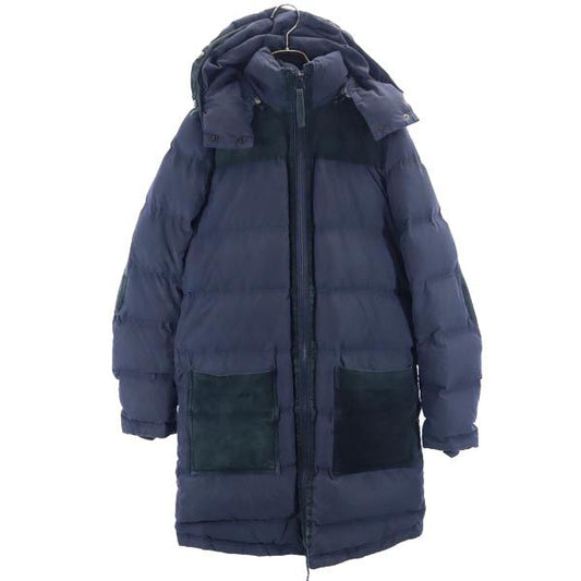 Ron Herman Hooded Down Jacket Navy Size S