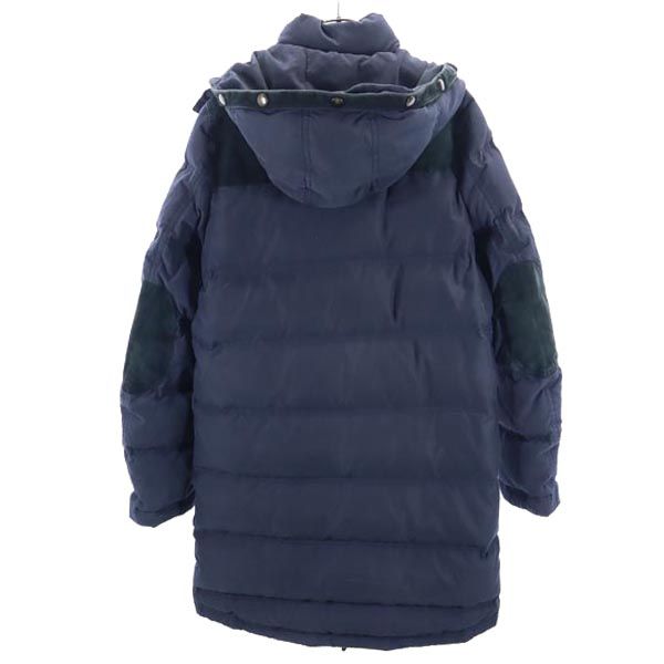 Ron Herman Hooded Down Jacket Navy Size S