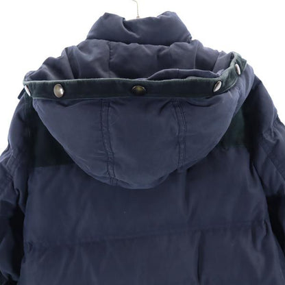 Ron Herman Hooded Down Jacket Navy Size S