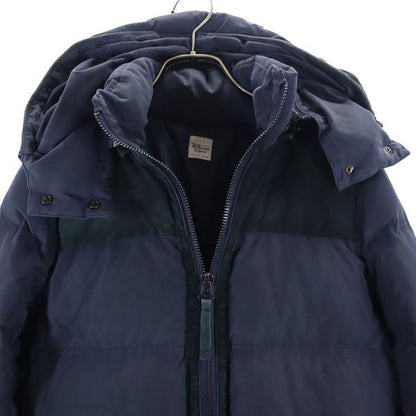 Ron Herman Hooded Down Jacket Navy Size S