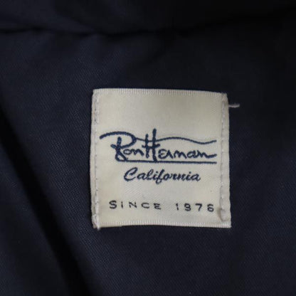 Ron Herman Hooded Down Jacket Navy Size S