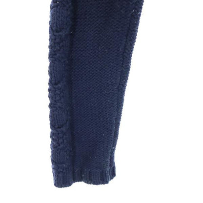 SEE BY CHLOE Long Sleeve Knit Sweater Navy Size USA 2