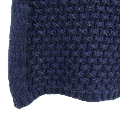SEE BY CHLOE Long Sleeve Knit Sweater Navy Size USA 2