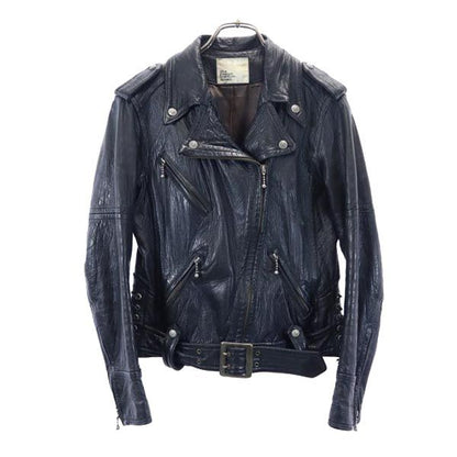 chikako Black Leather Jacket