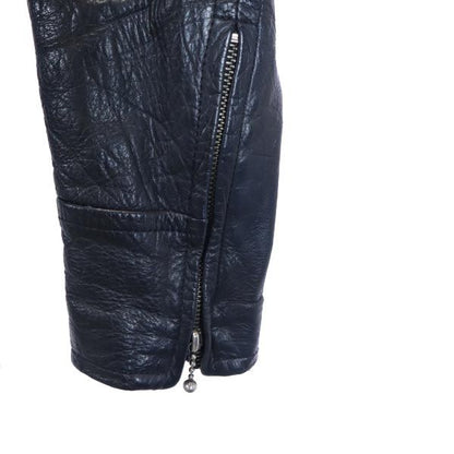 chikako Black Leather Jacket