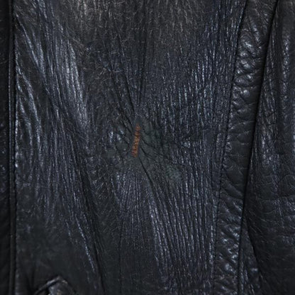 chikako Black Leather Jacket