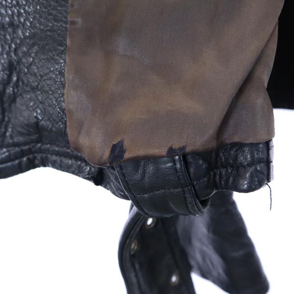 chikako Black Leather Jacket
