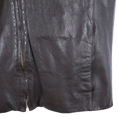 HARLEY DAVIDSON Cowhide Leather Jacket Brown