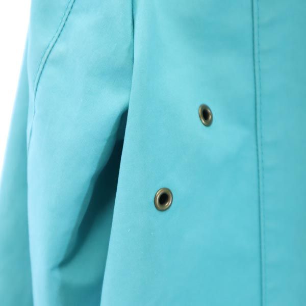 MACKINTOSH PHILOSOPHY Cotton Hooded Coat Light Blue Size 36