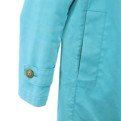 MACKINTOSH PHILOSOPHY Cotton Hooded Coat Light Blue Size 36