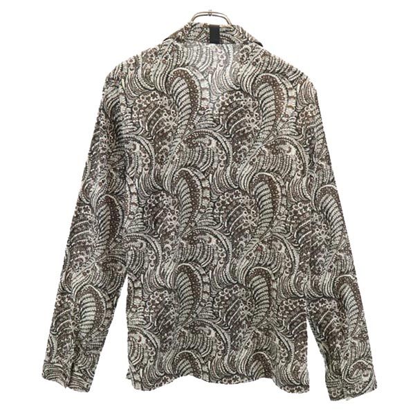 BACKLASH All-Over Print Long Sleeve Shirt Multi Size L