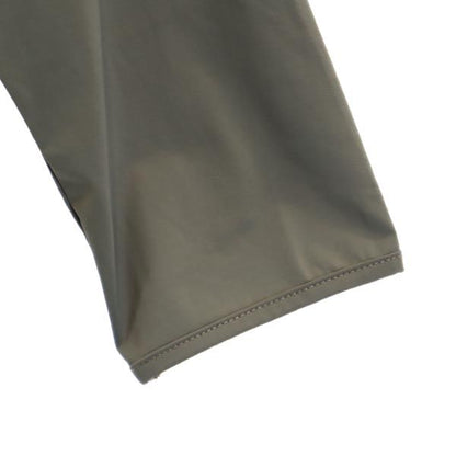 CHANEL Three-Quarter Sleeve Top Khaki Size 38
