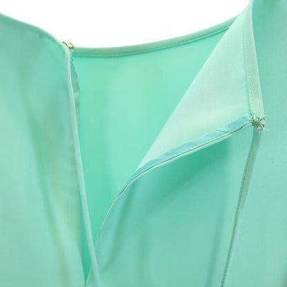 Kate Spade Green Short Sleeve Back Ribbon Dress Size 2
