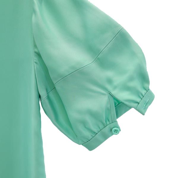Kate Spade Green Short Sleeve Back Ribbon Dress Size 2