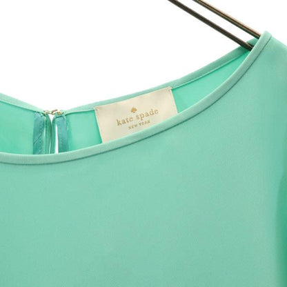 Kate Spade Green Short Sleeve Back Ribbon Dress Size 2