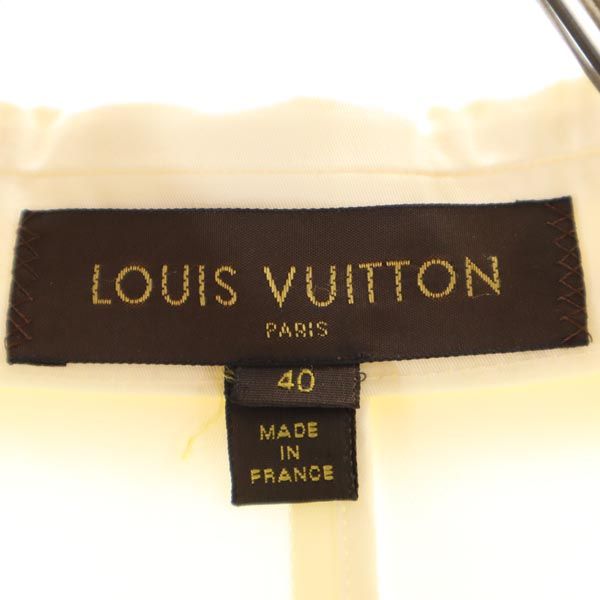 LOUIS VUITTON French Made Jacket Ivory Size 40