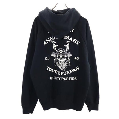 WACKO MARIA Guilty Parties Back Print Hoodie Black Size L