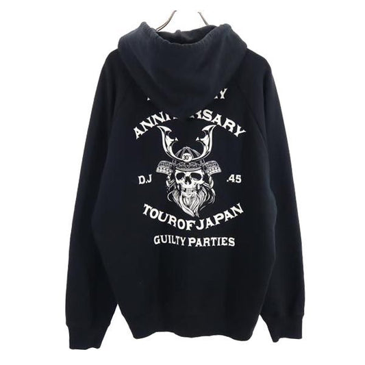 WACKO MARIA Guilty Parties Back Print Hoodie Black Size L