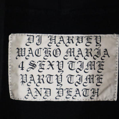 WACKO MARIA Guilty Parties Back Print Hoodie Black Size L