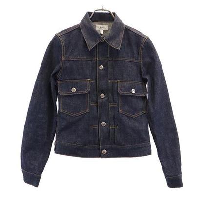 HYKE Blue Denim Jacket Size 1
