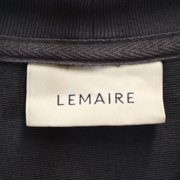 LEMAIRE Long Sleeve Turtleneck T-Shirt Gray Size XS