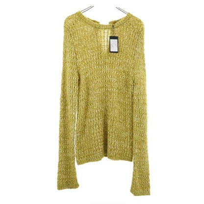 muller of yoshiokubo Wool Blend Long Sweater Yellow Size 38