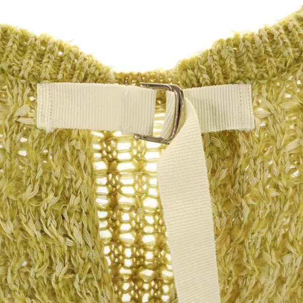 muller of yoshiokubo Wool Blend Long Sweater Yellow Size 38