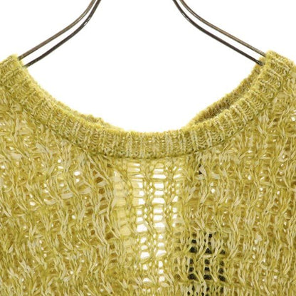 muller of yoshiokubo Wool Blend Long Sweater Yellow Size 38