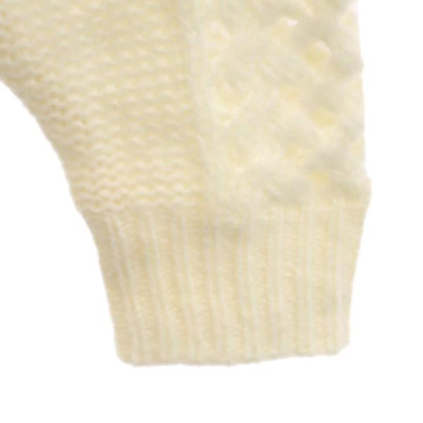 DIESEL Alpaca Blend Long Sleeve Sweater White Size S