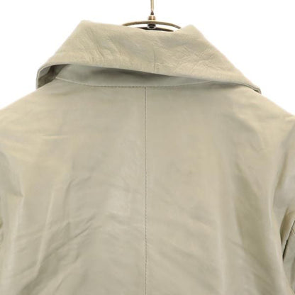 EKAM Sheepskin Leather Jacket Light Gray Size L