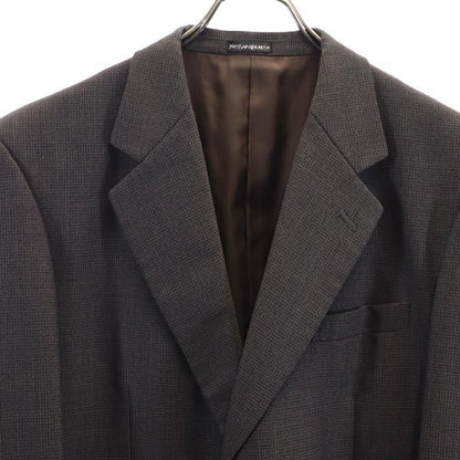 YVES SAINT LAURENT Tailored Blazer Gray Size XL
