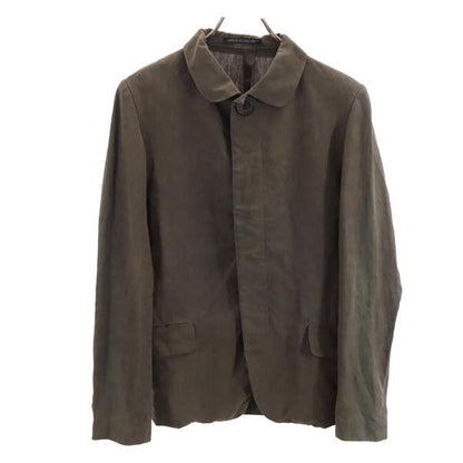 Y's Linen Jacket Khaki Size 2
