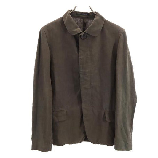 Y's Linen Jacket Khaki Size 2