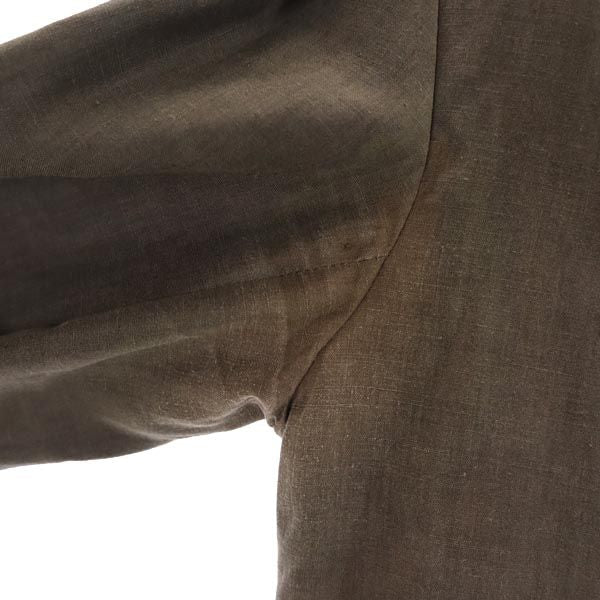 Y's Linen Jacket Khaki Size 2