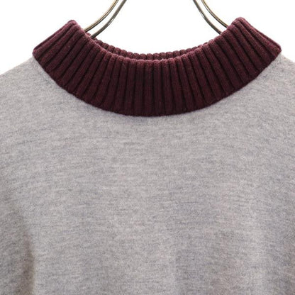ACNE STUDIOS Wool Long Sleeve Sweater Gray Multi Size S