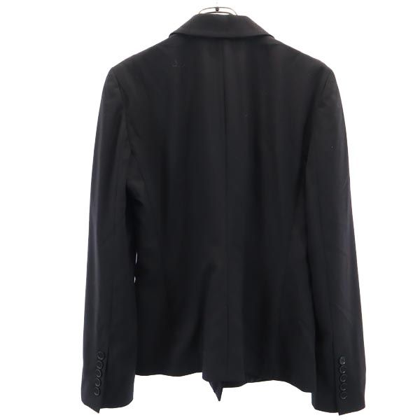 Emporio Armani Wool Tailored Blazer Black Size 44