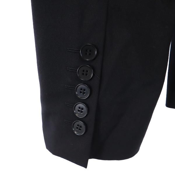 Emporio Armani Wool Tailored Blazer Black Size 44