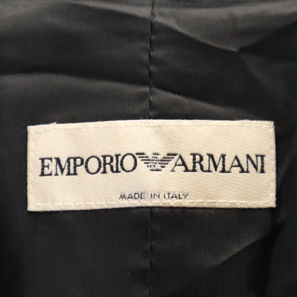 Emporio Armani Wool Tailored Blazer Black Size 44